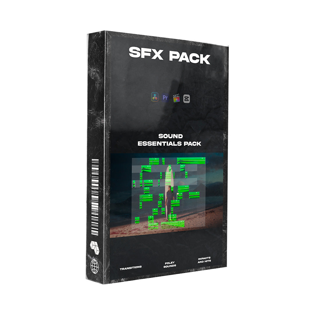 VINCENT COLOR FILM Sound Essentials Pack 电影转场音效素材下载 315个氛围拟音资源